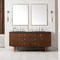 James Martin Vanities Amberly 72in Double Vanity, Mid-Century Walnut w/ 3 CM Charcoal Soapstone Top 670-V72-WLT-3CSP - alternate 4